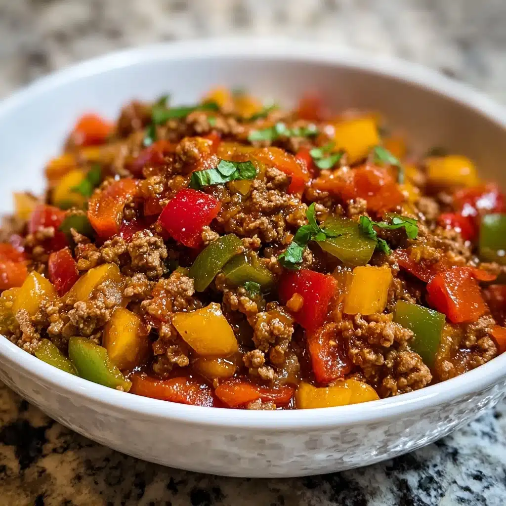 Ground turkey and peppers Recipe - Recipe Image