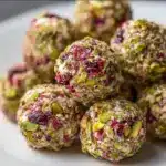 Cranberry Pistachio Protein Bites Recipe