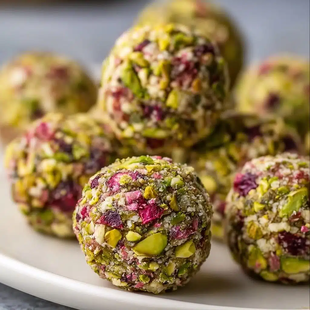 Cranberry Pistachio Protein Bites Recipe - Recipe Image