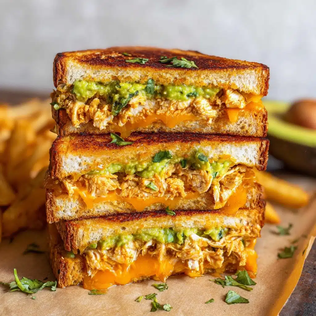 Chicken Avocado Melt Sandwich Recipe - Recipe Image