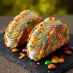 Fruity Pebbles Cheesecake Tacos Recipe