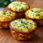 Crispy Parmesan Zucchini Muffins