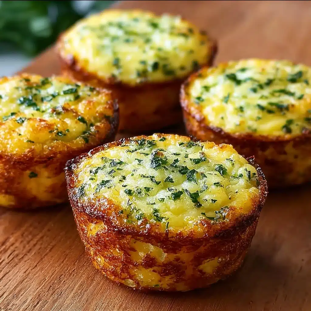 Crispy Parmesan Zucchini Muffins - Recipe Image