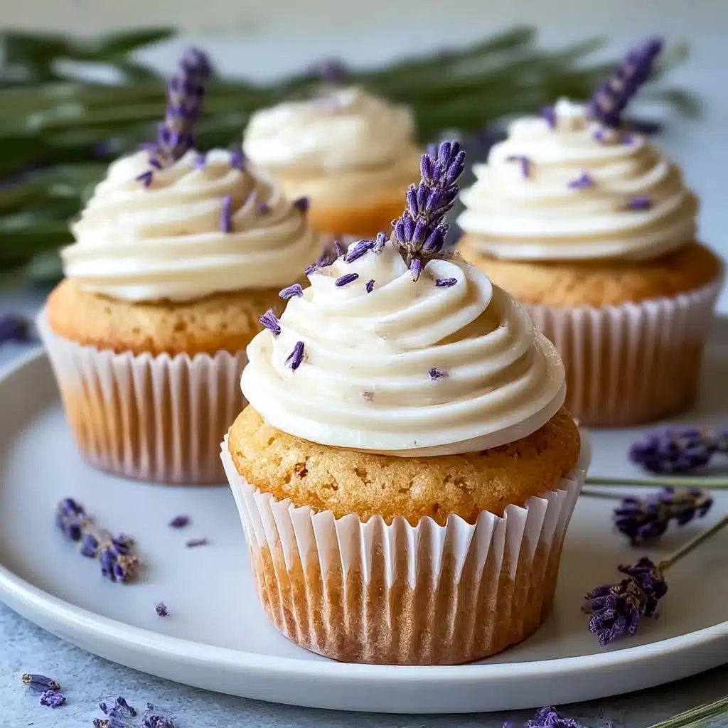 Lavender Honey Cupcakes Recipe - Recipe Image