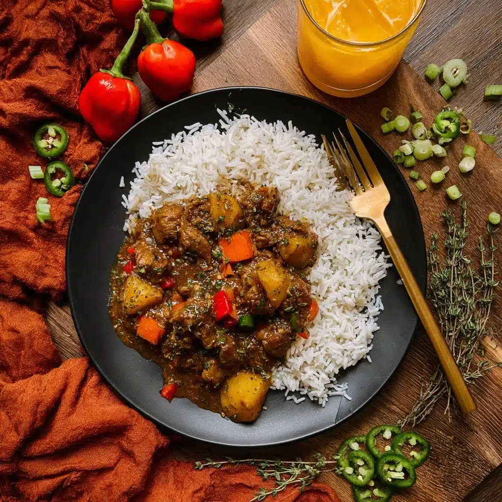 Authentic Jamaican Curry Chicken Recipe - Recipe Image