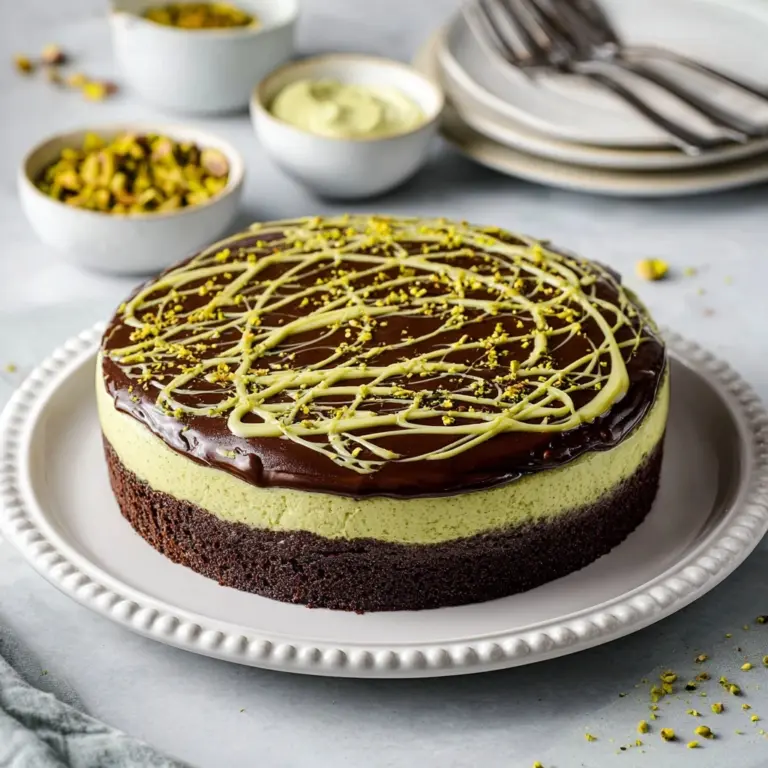Dubai Chocolate Cake Recipe