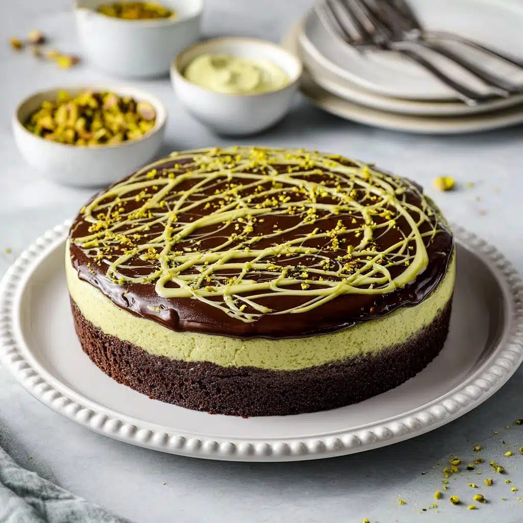 Dubai Chocolate Cake Recipe - Recipe Image