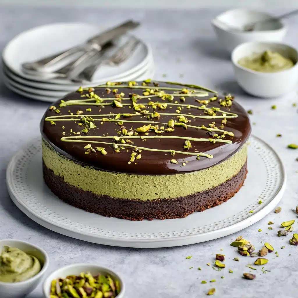 Dubai Chocolate Cake Recipe - Recipe Image