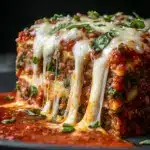 Stuffed Italian Meatloaf Recipe