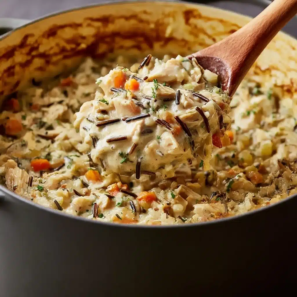 Chicken Wild Rice Casserole Recipe - Recipe Image