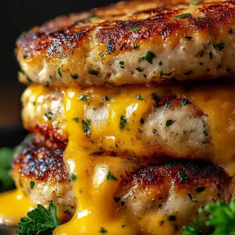 Cheddar Ranch Chicken Burgers Recipe