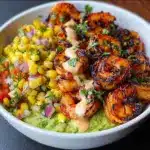 Corn Salsa & Creamy Garlic Sauce Recipe