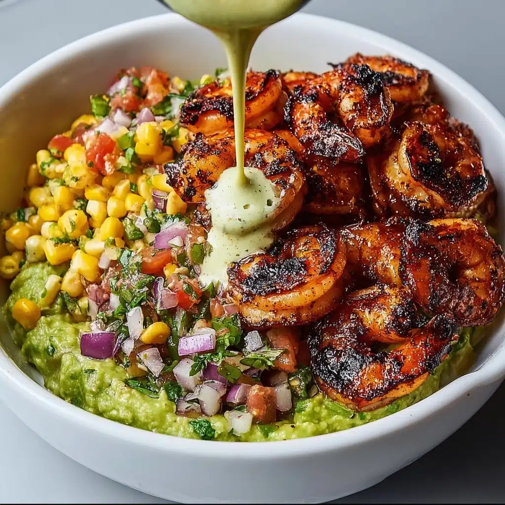 Corn Salsa & Creamy Garlic Sauce Recipe - Recipe Image