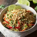 Thai Quinoa Crunch Salad: A Refreshing Healthy Delight! Recipe
