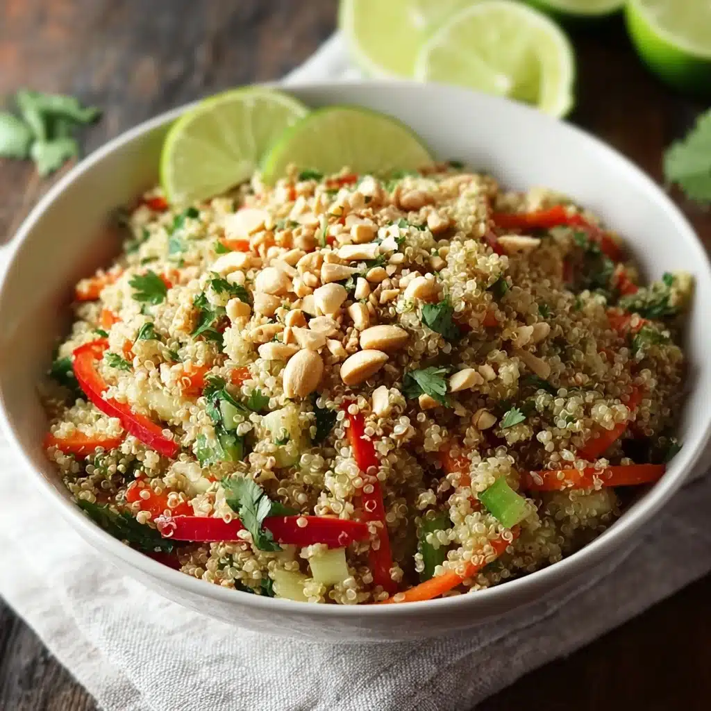 Thai Quinoa Crunch Salad: A Refreshing Healthy Delight! Recipe - Recipe Image