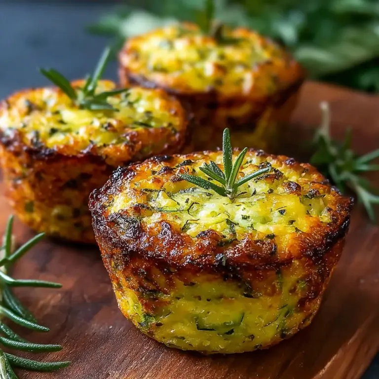 Crispy Parmesan Zucchini Muffins: A Deliciously Healthy Snack Recipe