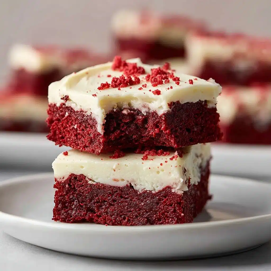 Red Velvet Brownies Recipe - Recipe Image