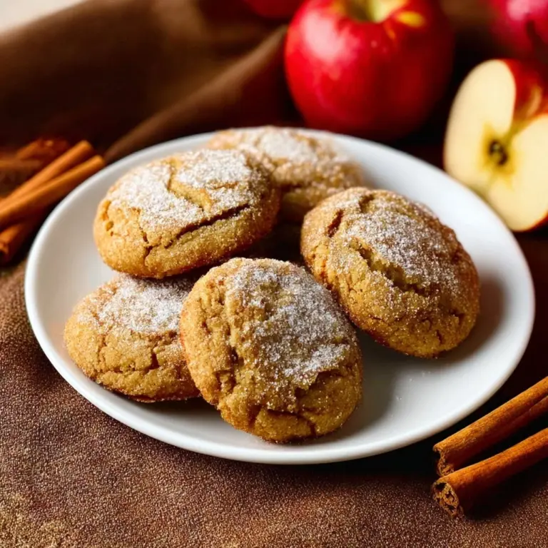 Apple Cider Gingersnap Cookies Recipe