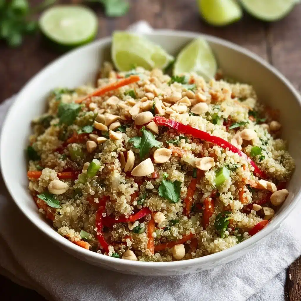 Thai Quinoa Crunch Salad: A Refreshing Healthy Delight! Recipe - Recipe Image