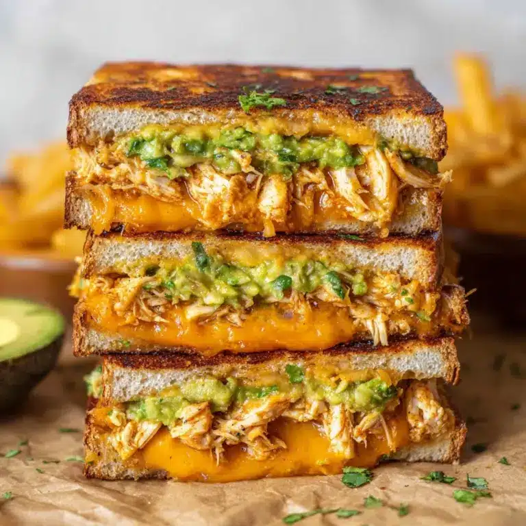 Chicken Avocado Melt Sandwich Recipe