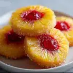 Pineapple Upside-Down Cookies