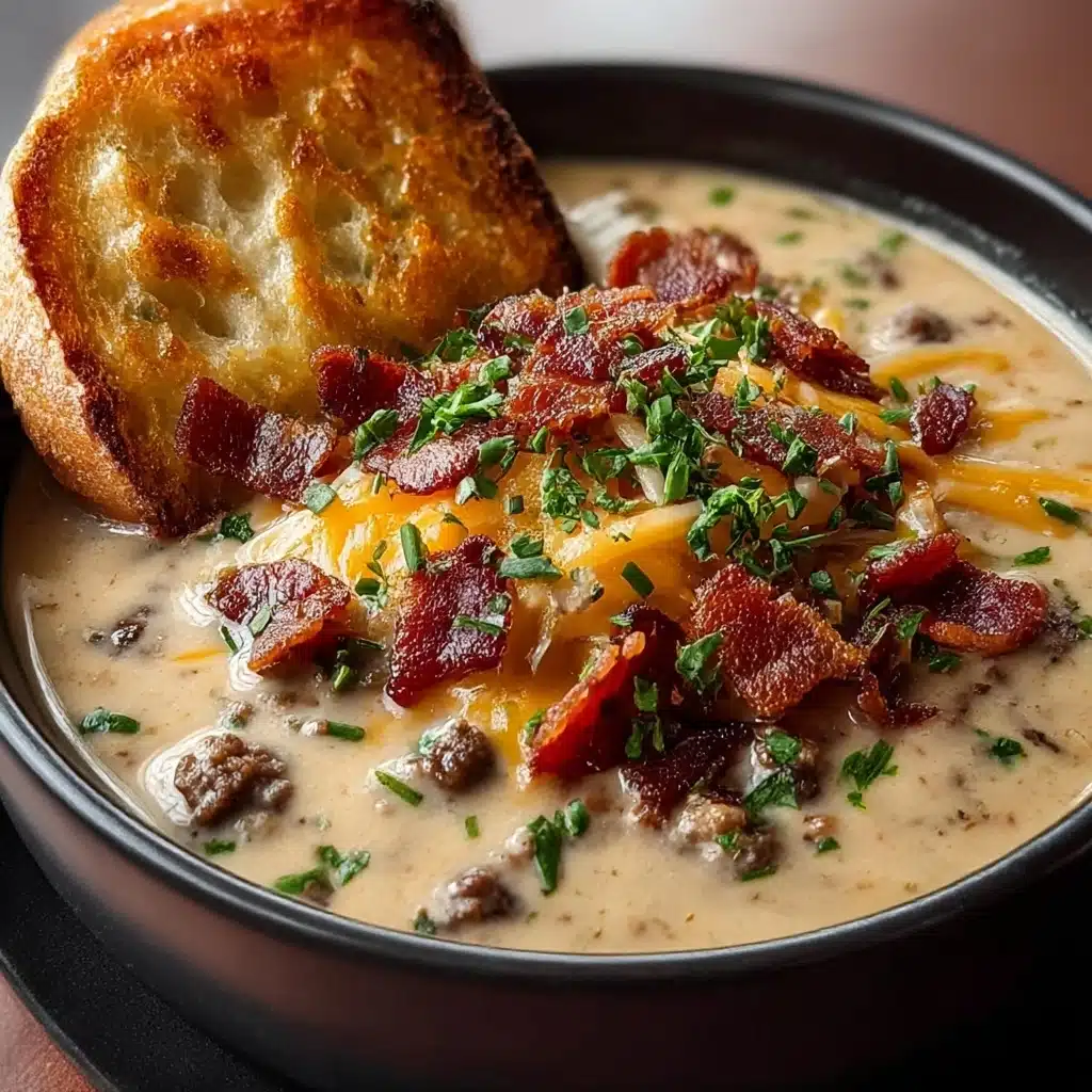 Philly Cheesesteak Soup Recipe - Recipe Image