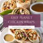 Peanut Chicken Wrap Recipe