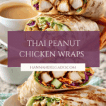 Thai Peanut Chicken Wraps Recipe
