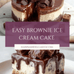 Delicious Brownie Ice Cream Cake Recipe