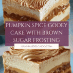 Pumpkin Spice Gooey Cake with Cream Cheese Frosting Recipe