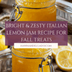 Zesty Italian Lemon Jam Recipe
