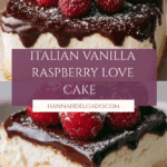 Italian Vanilla Raspberry Love Cake Recipe