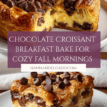 Decadent Chocolate Croissant Breakfast Bake Recipe