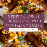 Tropical Coconut Crusted Fish with Mango Salsa Recipe