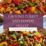 Ground turkey and peppers Recipe