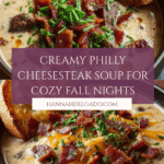 Philly Cheesesteak Soup Recipe