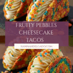 Fruity Pebbles Cheesecake Tacos Recipe