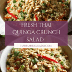 Thai Quinoa Crunch Salad: A Refreshing Healthy Delight! Recipe