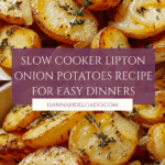Savory Slow Cooker Lipton Onion Potatoes Recipe
