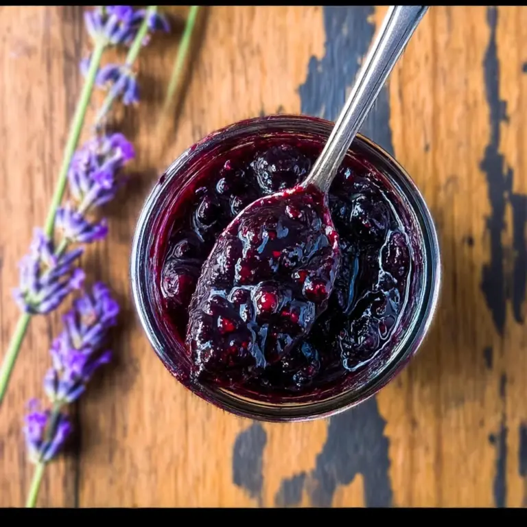 Blueberry & Lavender Jam Recipe