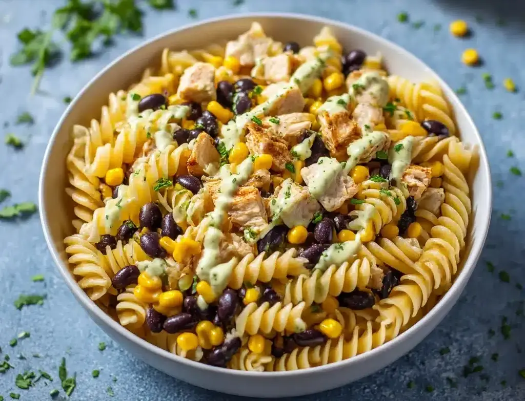 BBQ Chicken Pasta Salad Recipe