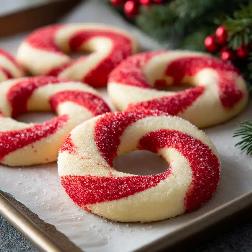 Candy Cane Cookies Recipe - Recipe Image