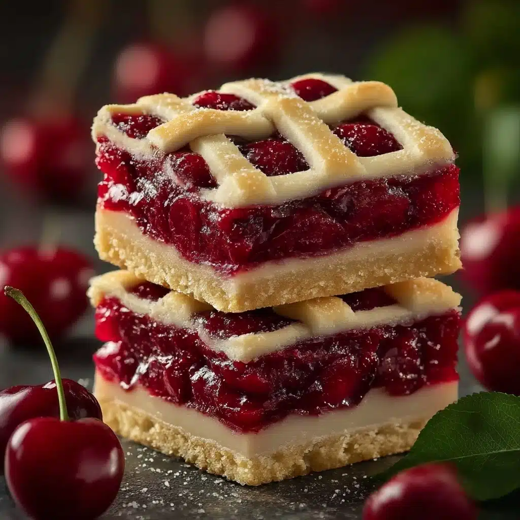 Easy Cherry Pie Bars: A Simple Cherry Dessert to Savor Recipe - Recipe Image