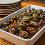 Balsamic Roasted Mushrooms Recipe