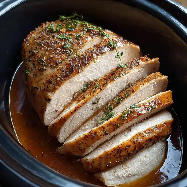 Slow Cooker Amish Maple Turkey Breast Recipe