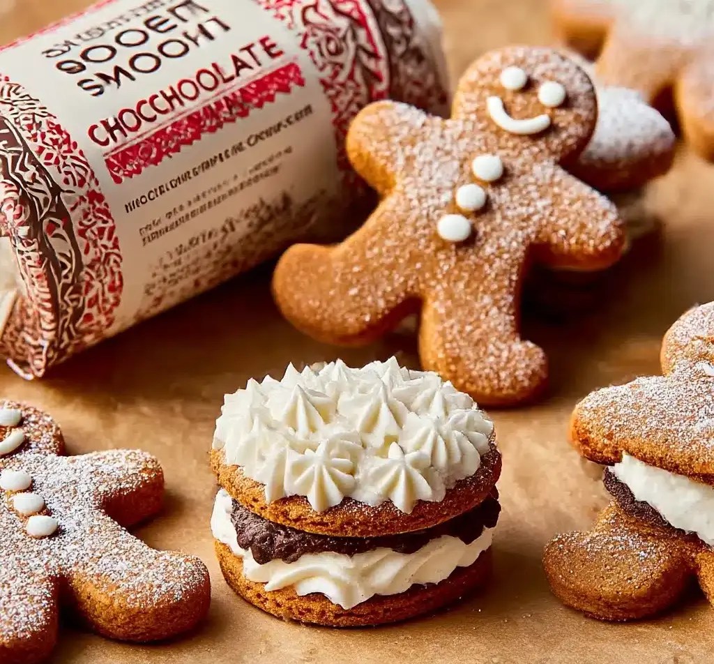 Gingerbread Cookie Sandwiches Recipe
