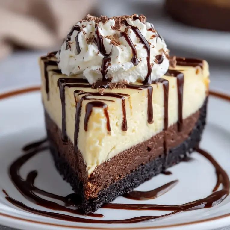 Brownie Bottom Cheesecake Recipe