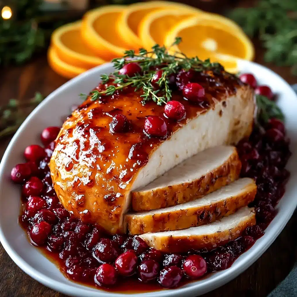 Cranberry Orange Glazed Turkey Breast
 - Recipe Image