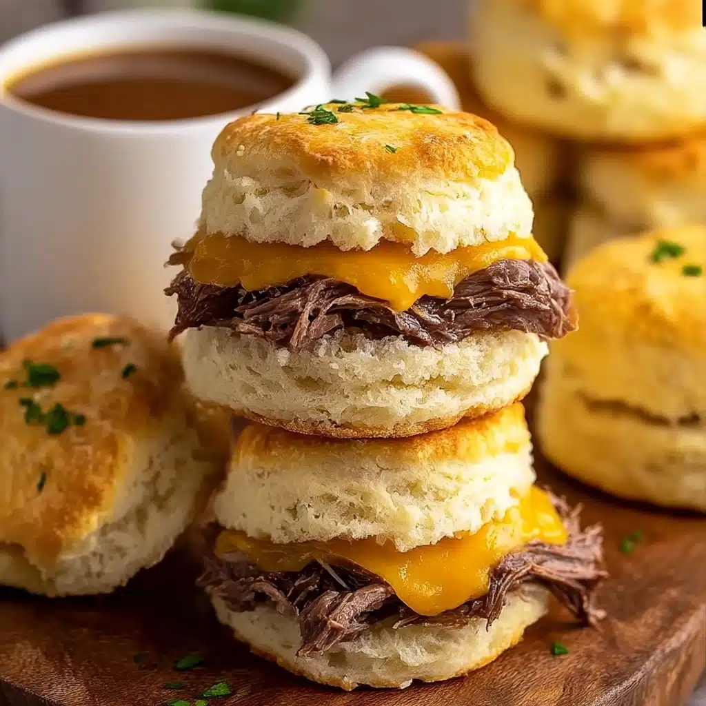 French Dip Biscuits – Football Friday Recipe - Recipe Image