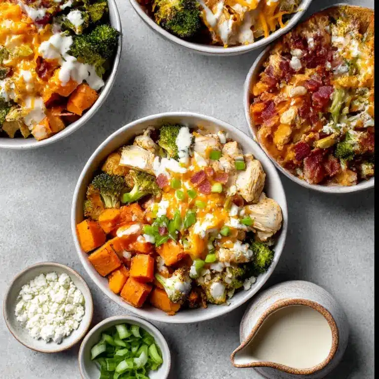 Buffalo Chicken Sweet Potato Casserole Recipe